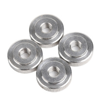 M10 M16 Stainless Steel SS304 SS316 A2 A4 Knurled Round Nut